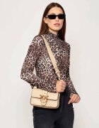 Pinko De piele geantă pe umăr Love One Mini