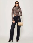 Pinko De piele geantă pe umăr Love One Mini