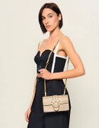 Pinko De piele geantă pe umăr Love One Mini