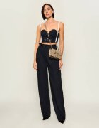Pinko De piele geantă pe umăr Love One Mini