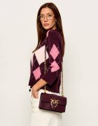 Pinko De piele geantă pe umăr Love One Mini