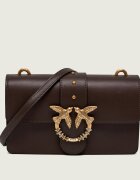 Pinko De piele geantă pe umăr Love One Mini