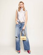 Pinko De piele geantă pe umăr Love One Mini