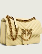 Pinko De piele geantă pe umăr Love One Mini