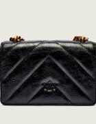 Pinko De piele geantă pe umăr Love One Mini Dc