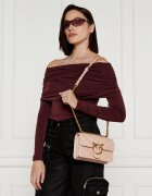 Pinko De piele geantă pe umăr Love One Mini Dc