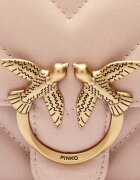 Pinko De piele geantă pe umăr Love One Mini Dc