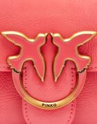 Pinko De piele geantă pe umăr Love One Mini Light