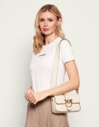 Pinko De piele geantă pe umăr LOVE ONE MINI SLOUCHY