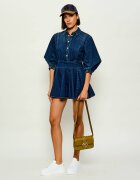 Pinko De piele geantă pe umăr LOVE ONE MINI SLOUCHY
