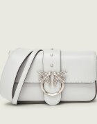 Pinko De piele geantă pe umăr Love One Mini Slouchy