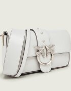 Pinko De piele geantă pe umăr Love One Mini Slouchy
