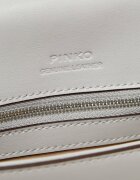 Pinko De piele geantă pe umăr Love One Mini Slouchy