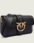 Pinko De piele geantă pe umăr LOVE ONE MINI SLOUCHY
