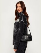 Pinko De piele geantă pe umăr Love One Mini Slouchy