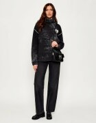 Pinko De piele geantă pe umăr Love One Mini Slouchy