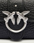 Pinko De piele geantă pe umăr Love One Mini Slouchy