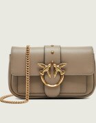 Pinko De piele geantă pe umăr Love One Pocket