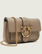 Pinko De piele geantă pe umăr Love One Pocket