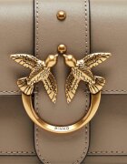 Pinko De piele geantă pe umăr Love One Pocket