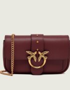 Pinko De piele geantă pe umăr Love One Pocket