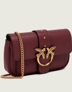 Pinko De piele geantă pe umăr Love One Pocket
