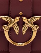 Pinko De piele geantă pe umăr Love One Pocket