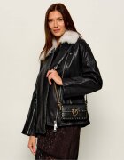 Pinko De piele geantă pe umăr Love One Slouchy Baby