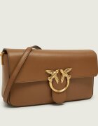 Pinko De piele geantă pe umăr Love One Slouchy Classic