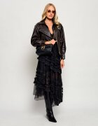 Pinko De piele geantă pe umăr Love One Slouchy Classic