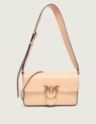 Pinko De piele geantă pe umăr LOVE ONE SLOUCHY CLASSIC