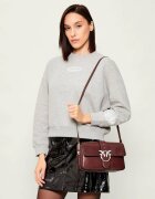 Pinko De piele geantă pe umăr LOVE ONE SLOUCHY ZIP CLASSIC