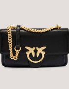 Pinko De piele geantă pe umăr Love One Soft Mini