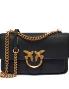 Pinko De piele geantă pe umăr LOVE ONE SOFT MINI