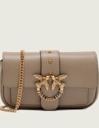 Pinko De piele geantă pe umăr Love Pocket New Buckle