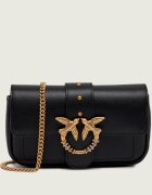 Pinko De piele geantă pe umăr Love Pocket New Buckle
