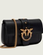 Pinko De piele geantă pe umăr Love Pocket New Buckle