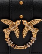 Pinko De piele geantă pe umăr Love Pocket New Buckle