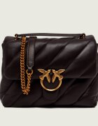 Pinko De piele geantă pe umăr Love Puff Big Cl