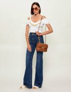 Pinko De piele geantă pe umăr LOVE PUFF BUTTERFLY MINI
