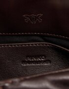Pinko De piele geantă pe umăr Love Puff Crinckle Mini