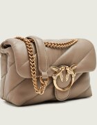 Pinko De piele geantă pe umăr Love Puff Mini