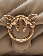 Pinko De piele geantă pe umăr Love Puff Mini