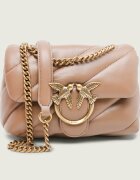 Pinko De piele geantă pe umăr Love Puff Mini