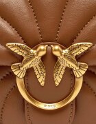 Pinko De piele geantă pe umăr Love Puff Mini