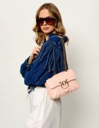 Pinko De piele geantă pe umăr Love Puff Mini