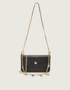 Pinko De piele geantă pe umăr Phone Pocket Chain