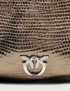 Pinko De piele geantă pe umăr Pocket body Mini