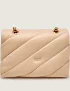 Pinko De piele geantă pe umăr Puff Mini New Buckle