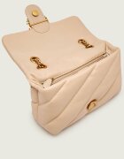 Pinko De piele geantă pe umăr Puff Mini New Buckle
